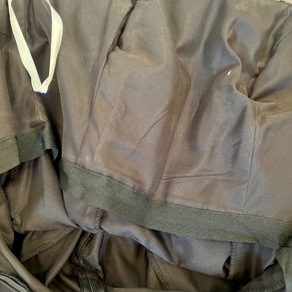 David's Bridal Strapless Chiffon Dress with Layered Skirt, Size 8 - Picture 9 of 10